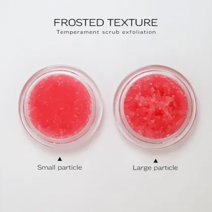 High Quality Vegan Lip Scrub: Fruit Moisturizing Lip Care Cosmetics