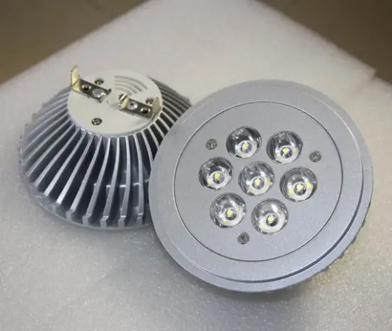 Ip20 Ar111 12v Led Spot Light Bulb, Rex-b011 G53 7w Led Spot Lighting For Exhibition