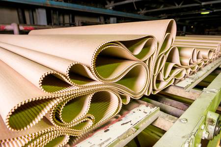 Corrugated cardboard