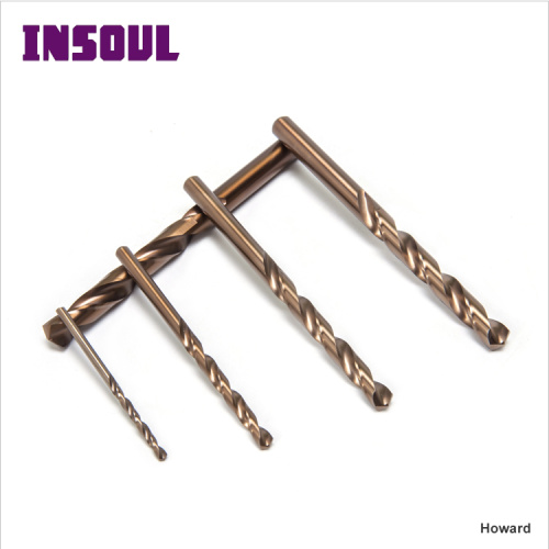 Brocas helicoidais HSS totalmente retificadas para metal