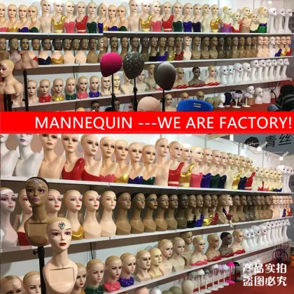 Custom made dark skin pretty mannequin head with shoulders with layered lashes 3d lash head mannequin head for hat