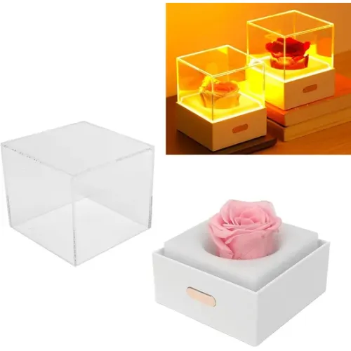 Причудливый USB -цветочный ночной свет для комнат для девочек