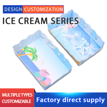 Eco-friendly ice cream paper holder