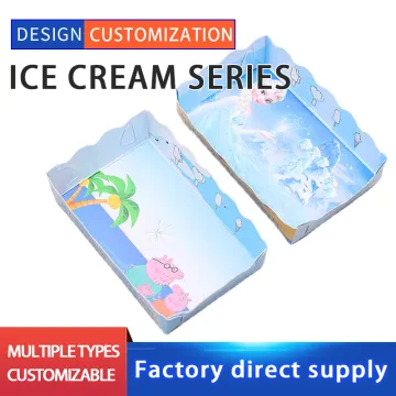 Eco-friendly ice cream paper holder