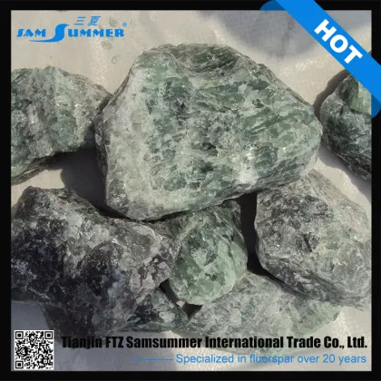 Applied to ceramics 95% fluorspar granules