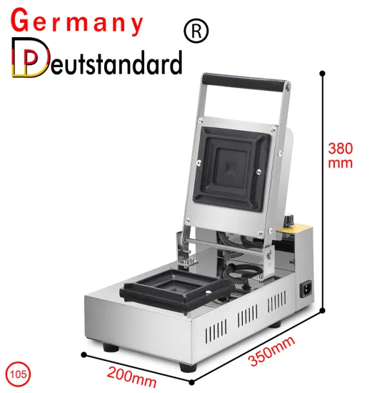 Commercial sandwich cake press maker machine with CE