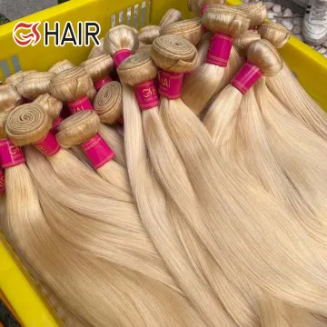 Wholesale 12A Grade Virgin Russian Blonde Hair Bundles