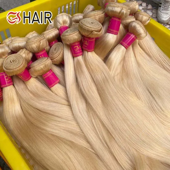 Wholesale 12A Grade Virgin Russian Blonde Hair Bundles