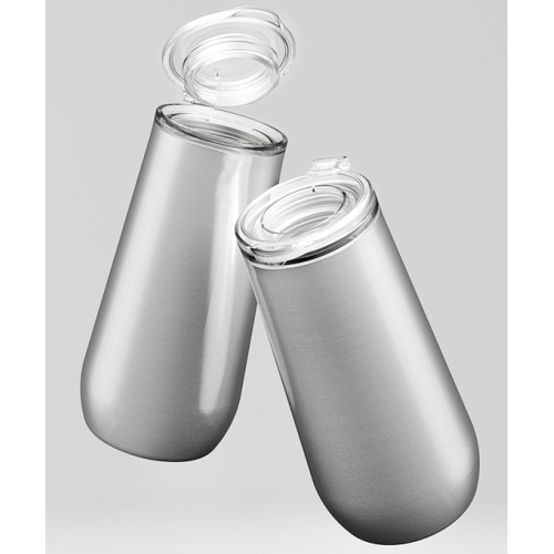 Stainless Steel Insulated Tumbler Champagne Flutes with Lid