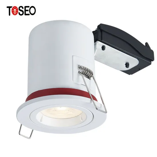 Commercial Fireproof Downlight LED Spotlights - GU10 Recessed Round Hotel Lighting