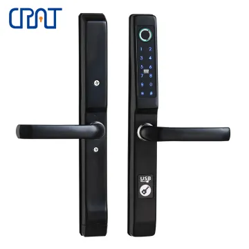 IP65 Waterproof Smart Fingerprint Handle Door Lock