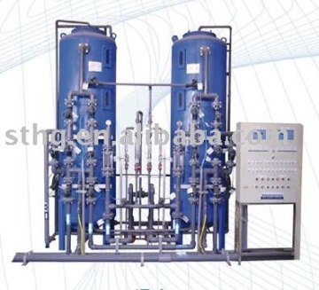 Cation and Anion mixed bed exchanger for water treatment system