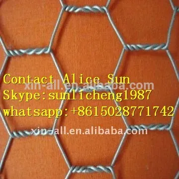 pvc/galvanzied Hexagonal wire mesh( Direct Manufacutre)