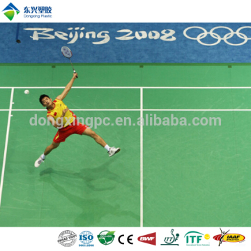badminton court pvc sports flooring