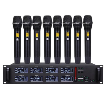 Daya Live Streetwear Sweatshirts and UHF-808 Wireless Microphone Hoodies