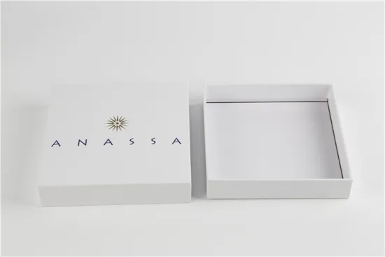 Custom White lift off lid gift box