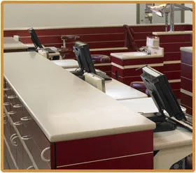 Composite Acrylic Solid Surface Countertops &amp; Vanity Tops Solid Surface Worktop With Oem