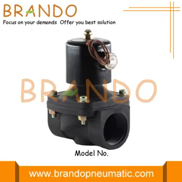 1 Inch Plastic Water Solenoid Valve 12VDC 24VDC