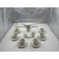 Nordic style ceramic tea set
