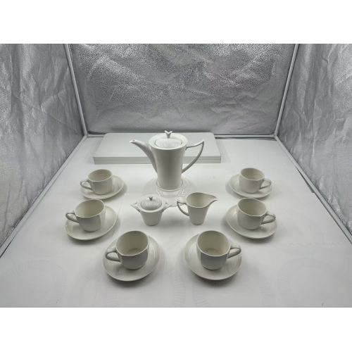 Nordic style ceramic tea set