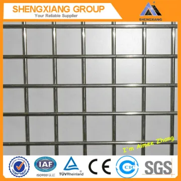 stainless steel welded wire mesh/ welded rabbit cage wire mesh/ 5x5 welded wire mesh (Factory)