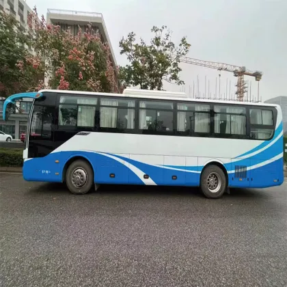 Used 2015 Electric Limousine Bus - 48 Seats, 11 Meters Long, Lishen Battery, 150km Range