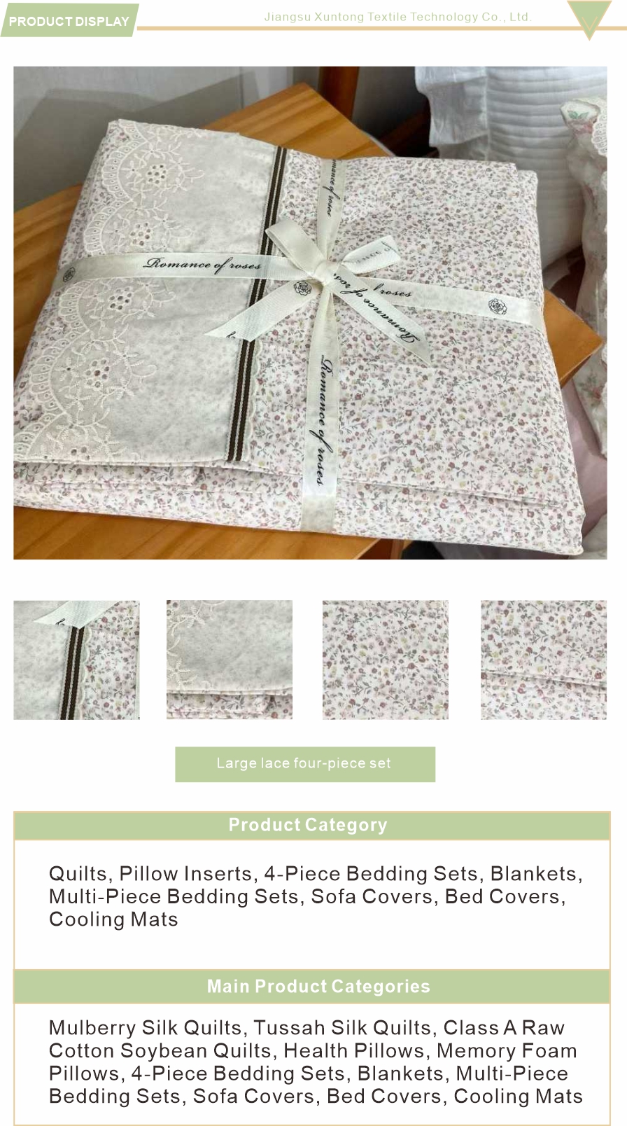 Comfortable 100% Cotton Bedding