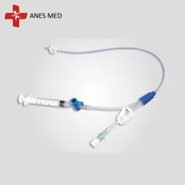 Medical Silicone HSG catheter Hysterosalpingography Catheter