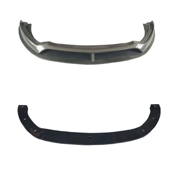 Front Lip Spoiler - Carbon Fiber Head Bumper for Ford Mustang Coupe 2015-2017 AC Style