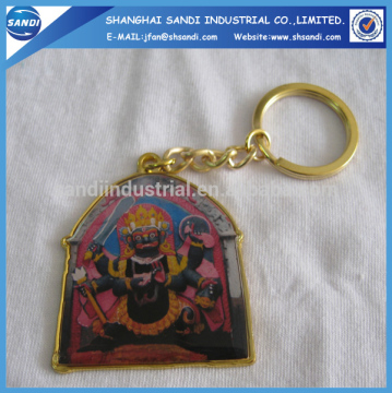 advertising metal keyring with charming design