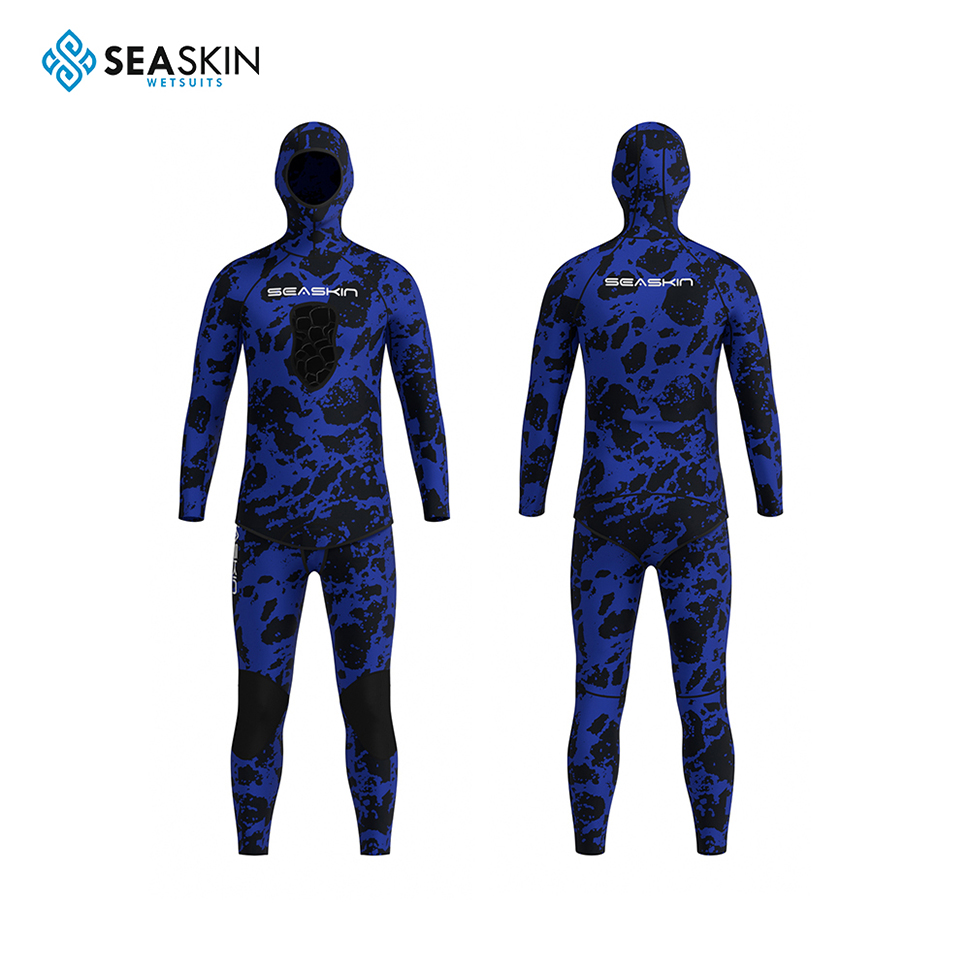 Seaskin 9mm Custom Logo Camouflage Men Spearsing Diving гидрокостюм