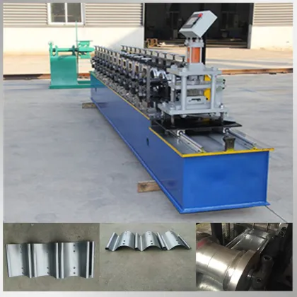 Automatic slat rolling door machine