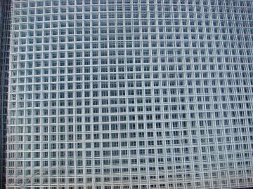 Panel de malla de alambre soldado galvanizado 2x2 Formación de malla de malla