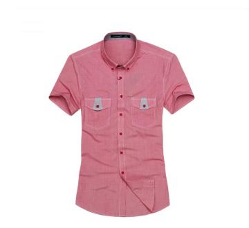 Check Shirt with Short Sleeve