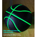 Gloeiende lichtgevende oplichte basketbalbal 28.5