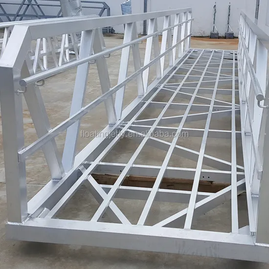 Aluminium Structure Marine Boat Ramp and Gangway for Sale