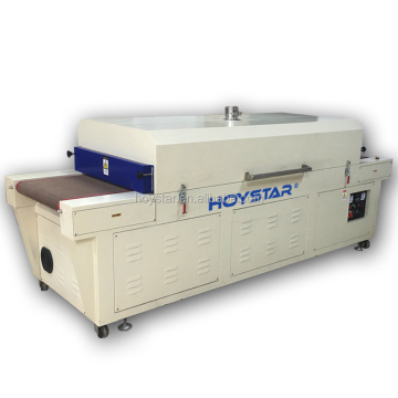 Drying Rack Silk Screen Printing 600MM Width Conveyor Belt IR Drying Machine