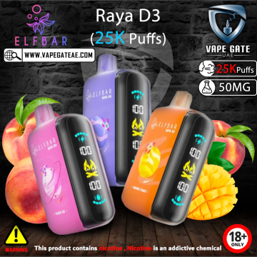 Original Elfbar Raya 25000 Puffs Ready To Ship