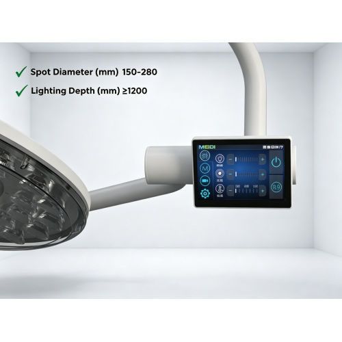 Stand Mobile LED Surgical Shadowless Lamp Electronic Focusing