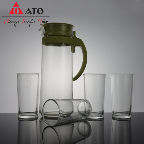 5-piece cold water bottle set Juice Tea Jug