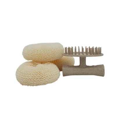 Rikery Plastic Mesh Pot Scrubbers