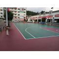 Wirtschaftlicher PVC-Sportboden im Freien