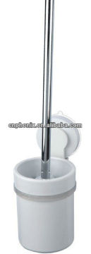 Attachable heavy duty suction cup toilet brush holder