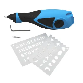 Compact 13W Electric Engraver Pen Tool Kit - Portable Mini Dremel Engraving Machine