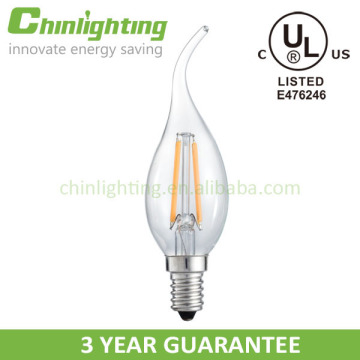 led filament bulbs C35 candle light bulb Edison