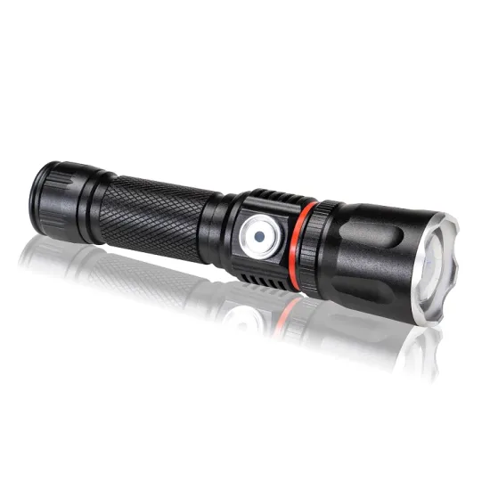 Rechargeable USB Flashlight with Strobe Mode