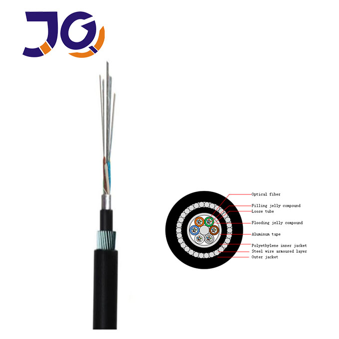 Under Sea Fiber Optic Cable 48 Core