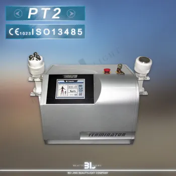 Ultrasonic Vacuum Cavitation Slimming Machine 35khz - 40khz 300j
