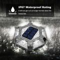 Lampu Dek Solar Waterproof Lampu jalan masuk