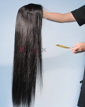 hd lace frontal wigs Silky Bone Straight Human Hair Wigs For Black Women